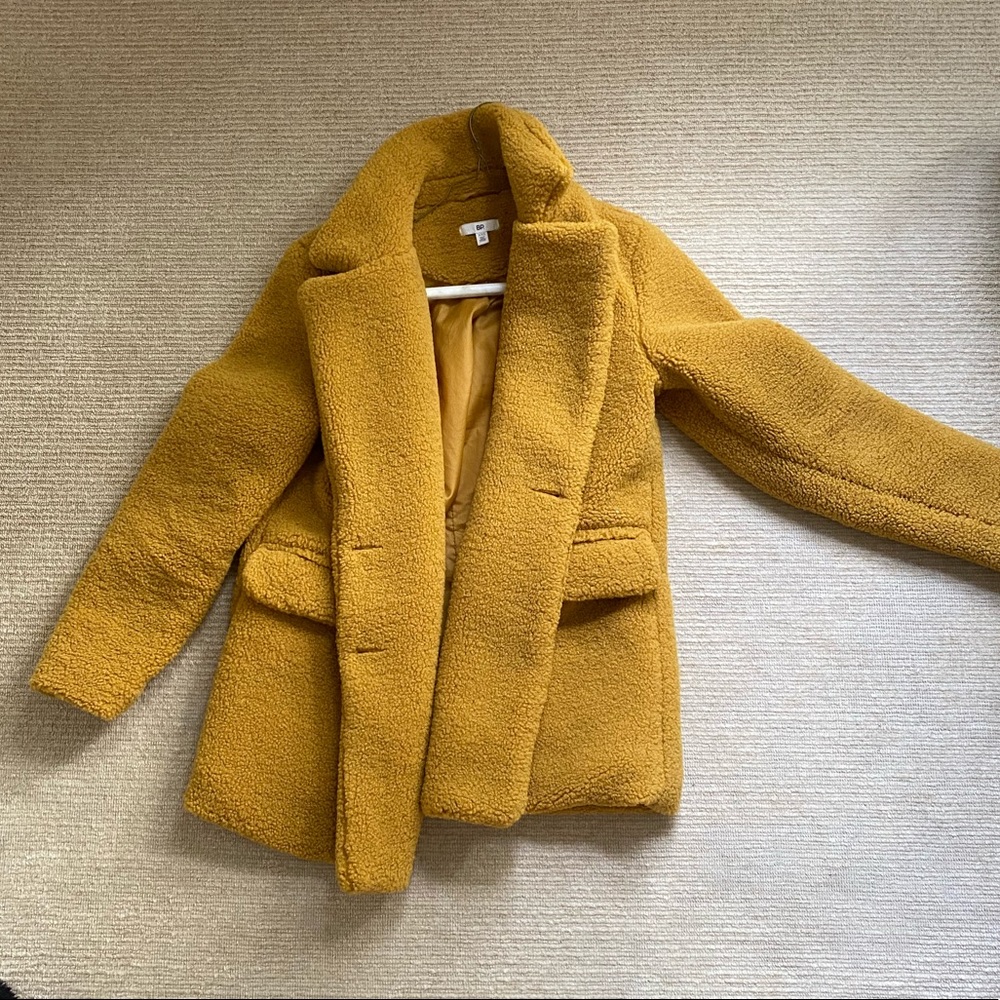 Yellow Teddy Jacket
